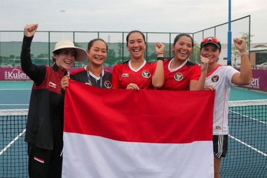 Tim Tenis Tambah Satu Emas untuk Kontingen Indonesia