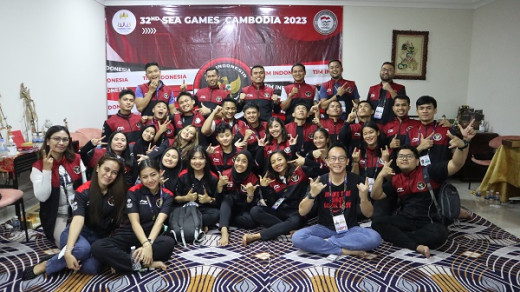 Pahlawan SEA Games 2023 Kamboja Singgah di Rumah Indonesia