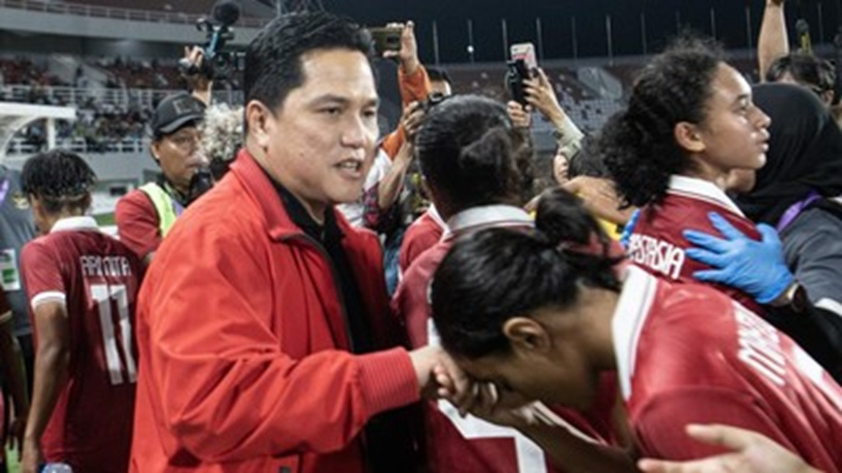 Erick Thohir Minta Timnas Putri Indonesia Tampil Lepas Hadapi Kamboja