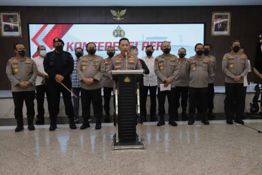 Kapolri Umumkan Irjen Ferdy Sambo Jadi Tersangka Pembunuhan Brigadir J