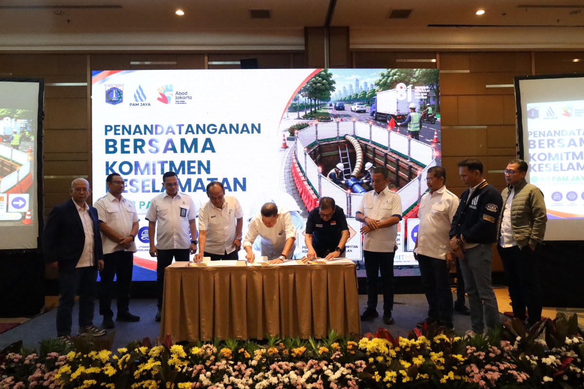 ‎Bangun 7.000 Km Pipa Baru, PAM JAYA Perketat Penerapan K3