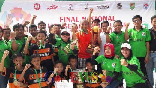 Kandaskan Jawa Timur, Tim Sepakbola Magelang Juara Piala Haornas