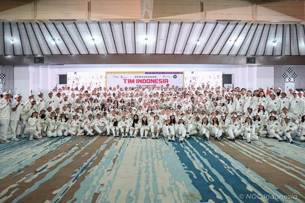 GoNews.co Foto bersama Atlet dan offisia