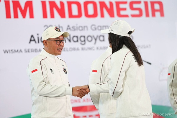 GoNews.co CdM Todotua Pasaribu saat meny