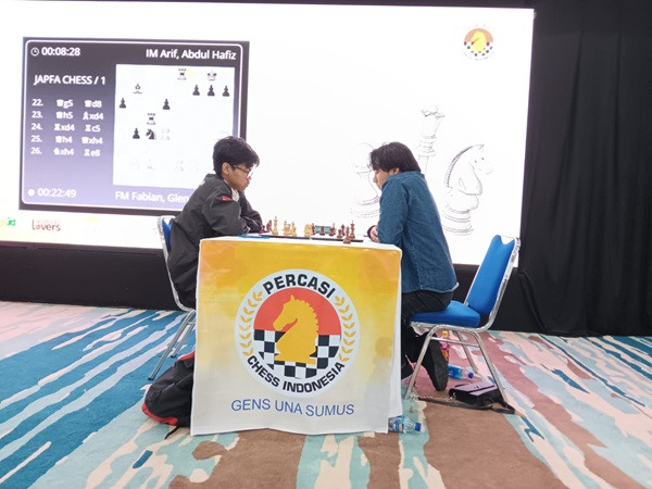 Kejutan, FM Fabian Glen Juara Kategori Open JAPFA Chess Festival 2025
