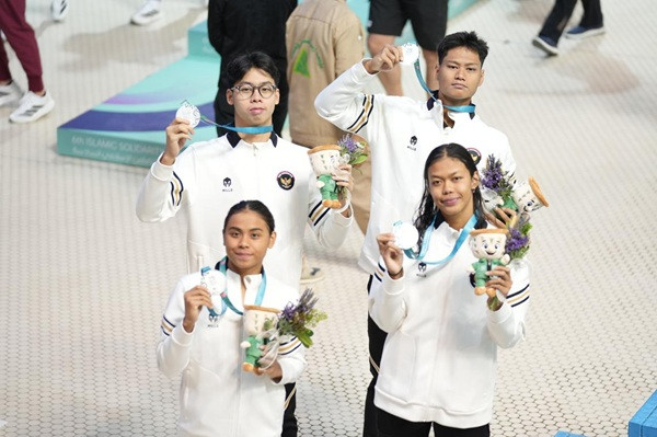 Timnas Renang Indonesia Sumbang Perak di Islamic Solidarity Games 2025