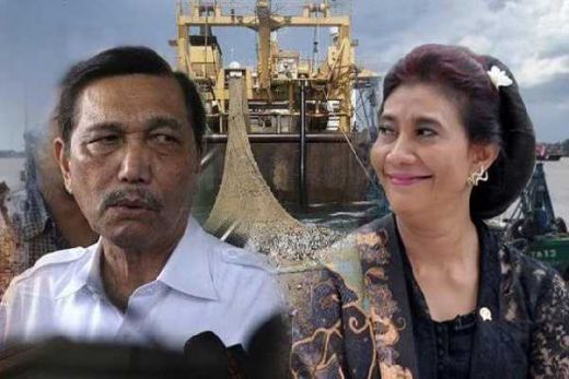 Luhut Larang Susi Tenggelamkan Kapal Asing, IPW: Jangan Takut Bu Menteri, Lanjutkan!