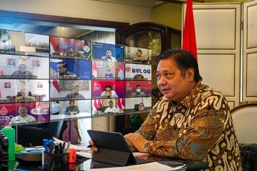 Menko Airlangga Hartarto Apresiasi Peran Industri Jasa Keuangan Dorong Pemulihan Ekonomi