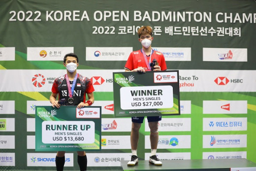 Hanya Jadi Runner Up, Jonatan Christie Menyesal