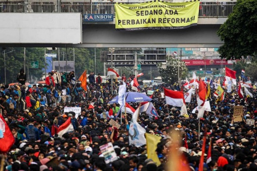 Batal Geruduk Istana, BEM SI Alihkan Demo Jokowi 11 April ke Gedung DPR