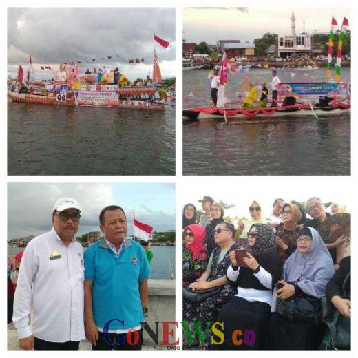 Diikuti 30 Peserta, Lomba Perahu Hias Lovely Ainun-Habibie Berlangsung Meriah di TRS Parepare