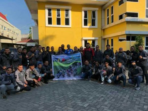 Dorong Sektor Pariwisata, BKD Riau Touring Motor ke Objek Wisata Alam Ulu Kasok