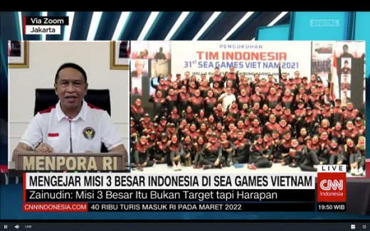 Menpora Amali: Bukan Target, Presiden Sampaikan Harapan Agar Indonesia Raih Hasil Terbaik