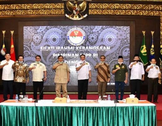 Silaturahmi Kebangsaan MPR dengan Menhan, Jazilul Fawaid: Ideologi Pancasila Sudah Final