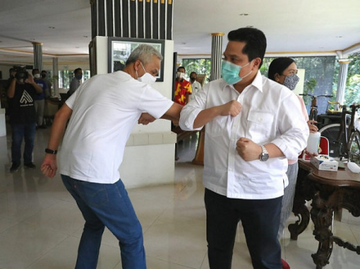 Elektabilitas Tertinggi, Dukungan Publik ke Ganjar-Erick Dinilai Sudah Bulat