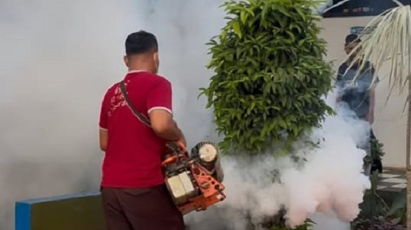 Lapas Serang Lakukan Fogging Massal untuk Cegah DBD dan Hantavirus