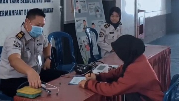 Aksi Mulia Lapas Cilegon Beri Pengobatan Gratis untuk Keluarga Warga Binaan