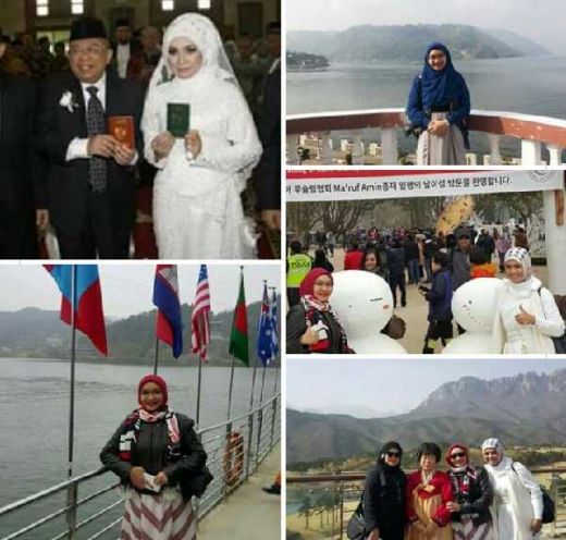 Tak Kenal Maka Tak Sayang, Ternyata Isteri Pak Kiai Maaruf Hobinya Traveling Lho