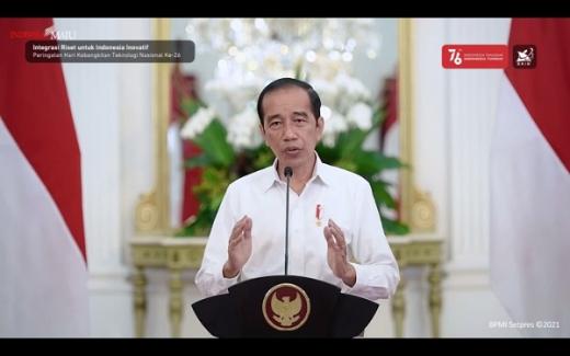 Presiden Jokowi Minta Harteknas Dijadikan Momentum Pengembangan Teknologi Nasional