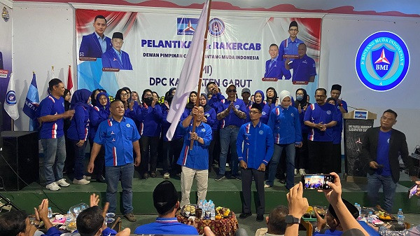 BMI Kabupaten Garut Resmi Dilantik, Siap Dukung Kemenangan Partai Demokrat