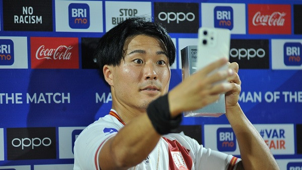 Kodai Tanaka Gembira Bisa Cetak Gol dan Bersi Assist atas Kemenangan Persis Solo