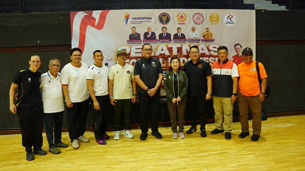 Wakil CdM Harry Warganegara Optimistis Teqball Sumbang Medali, Gabriel Kota: Saingan Terberat Thailand