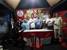 Bakal Dilantik 28 September, Pengurus Relawan Prabowo-Sandi Riau Sambangi Mako RN PAS
