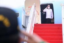 Presiden Tinjau Vaksinasi dan Sarpras Madrasah di Yogyakarta