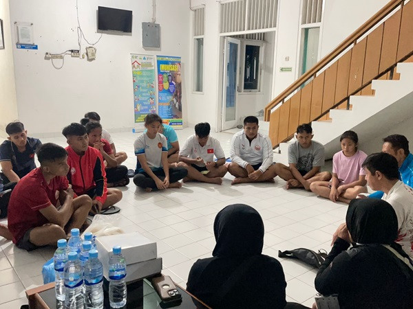 Julizar Idris Pompa Semangat Tim Kurash DKI Jakarta di PON XXI/2024