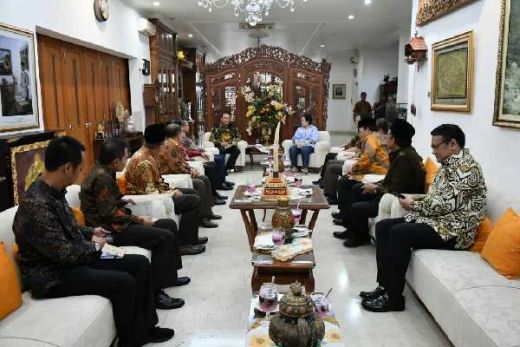 Bahas Usulan Amandemen Terbatas UUD 45, Pimpinan MPR Sowan ke Megawati
