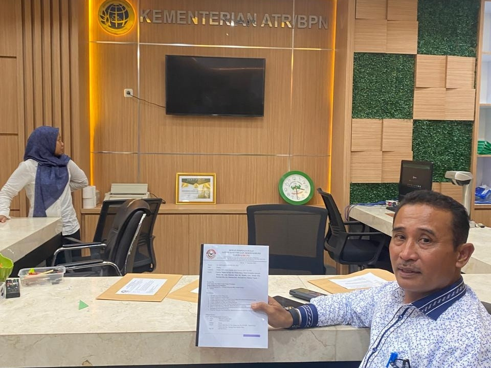 Dugaan Mafia Tanah di Bahadopi Dilaporkan ke Kementerian ATR/BPN dan Penegak Hukum