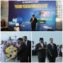 Gantikan Jokowi Jadi Irup Hari Pahlawan, Oesman Sapta Tabur Bunga di Teluk Jakarta