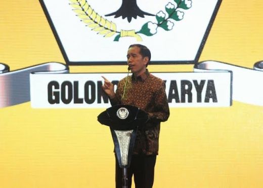 Soal Dukungan Caketum Golkar, Jokowi Tegaskan: Itu Urusan Internal