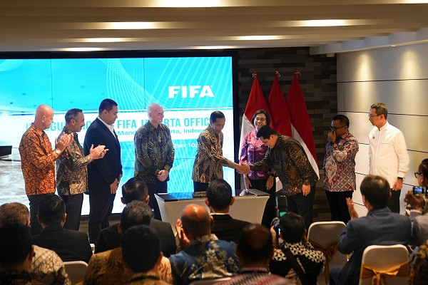 Presiden Jokowi Resmikan Kantor FIFA Jakarta Sebagai Hub Asia Tenggara