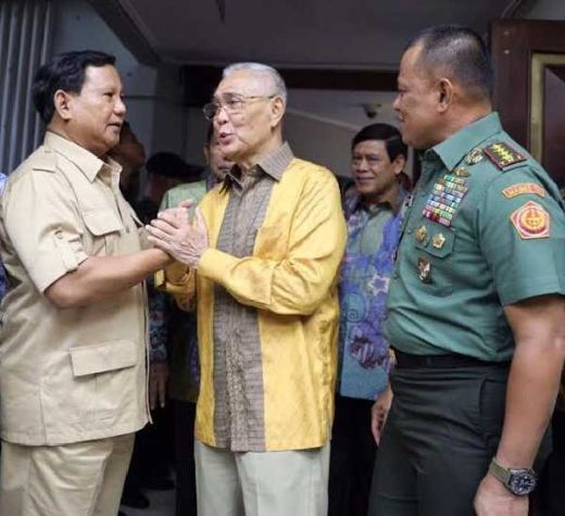 Akui Butuh Sosok Seperti Jenderal Gatot, Prabowo: Jika Ingin Gabung ke Gerindra Silahkan