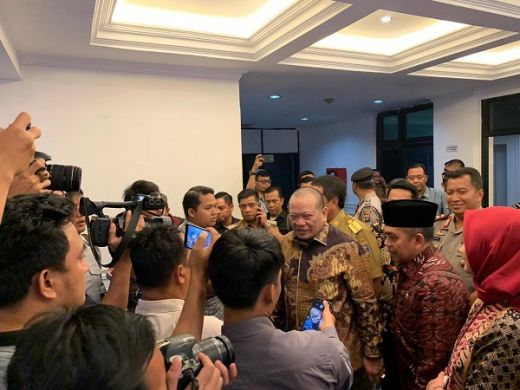 Ketemu Ketua DPD, Gubernur Lampung Mengadu Soal Pertanian dan Tambak Udang