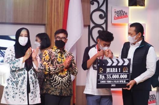 Lewat Karya Video, Diharapkan Bisa Lahir Kreatifitas Generasi 4 Pilar MPR RI