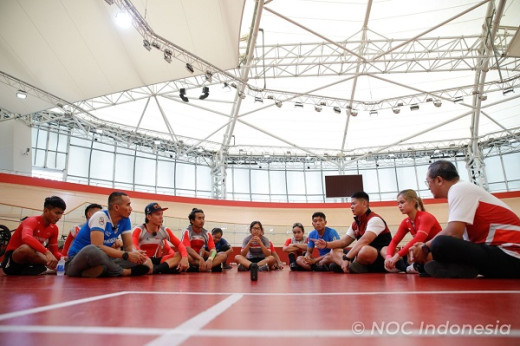 NOC Indonesia Tinjau Kesiapan UCI Track Nations Cup 2023