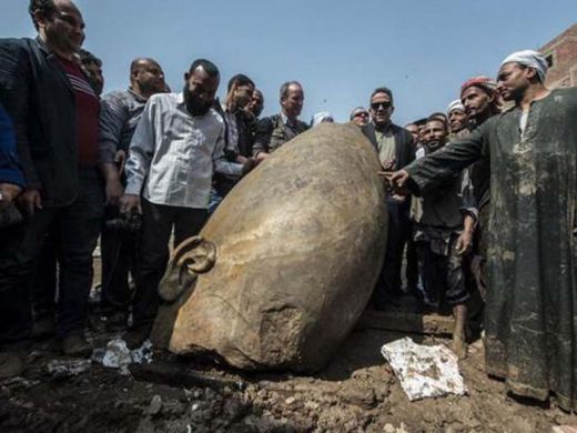Patung Raksasa Firaun Berusia 3 Ribu Tahun Ditemukan di Kairo