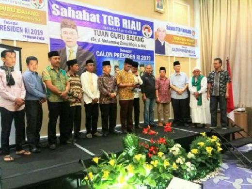 Serentak, Deklarasi Relawan TGB jadi Calon Presiden Menggema di Indonesia Termasuk Sumatera