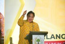 Rakornas Pemenang Pemilu di Makassar, Ketum Airlangga: Sulsel Jangkar Golkar untuk Menang Mutlak di Indonesia Timur