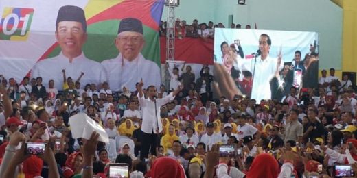 Kampanye di Sukabumi, Jokowi Makin Percaya Diri Menangkan Suara Jawa Barat