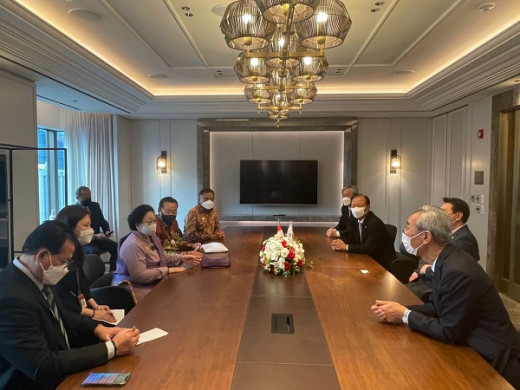 Megawati Soekarnoputri dan Presiden Korsel Lakukan Pertemuan Bilateral, Ini yang Dibahas