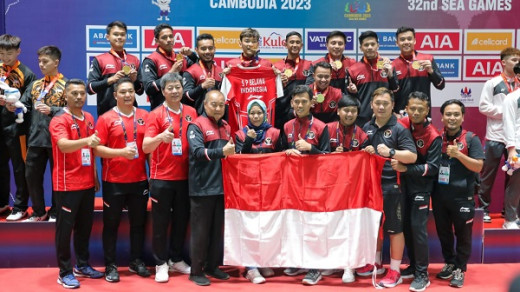 Kalahkan Malaysia, Timnas Bulutangkis Beregu Putra Sumbangkan Medali Emas, Raih Emas