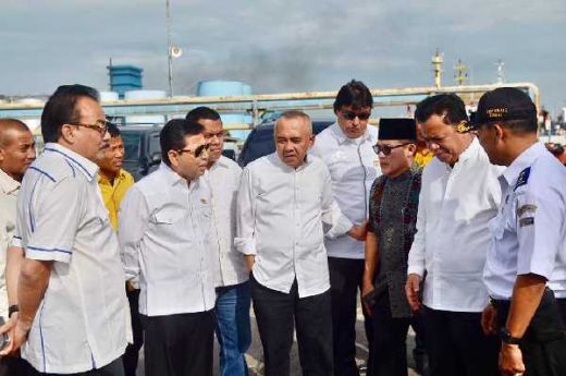 Safari Ramadan ke Riau, Setya Novanto Melihat Langsung Persiapan Mudik di Pelabuhan Dumai