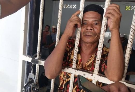 7 Bulan Mendekam di Penjara, Bongku Petani Ubi Korban Kriminalisasi PT Arara Abadi Akhinya Bebas