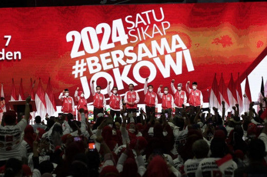 Relawan Muda Tim 7 Satu Sikap 2024 Bersama Jokowi