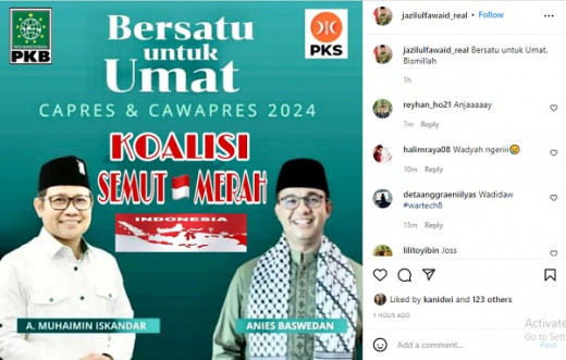 Cak Imin Anies Resmi Diusung Semut Merah, Benarkah?