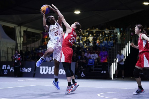 Catat Sejarah, Timnas Basket 3X3 Putri Peringkat Tiga Asia