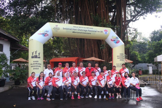 IOA Gelar Jalan Bersama Eratkan Silaturahmi Antar Olympian
